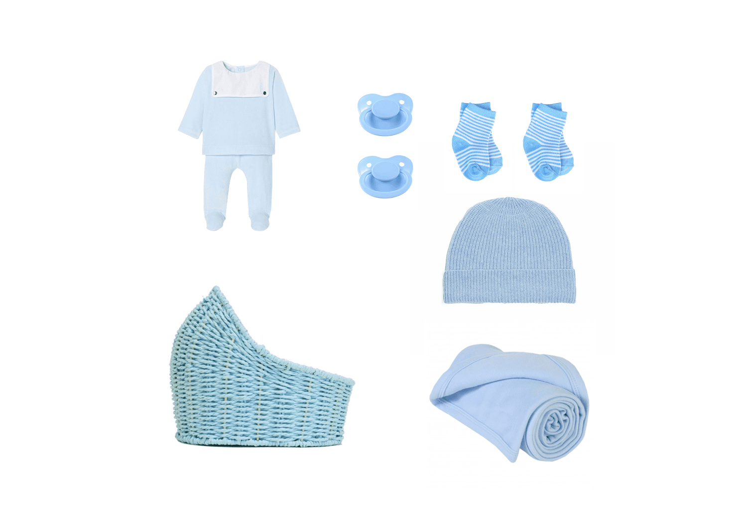 Dolores Silicone – Baby Essentials Starter Kit (Blue) - Image 1